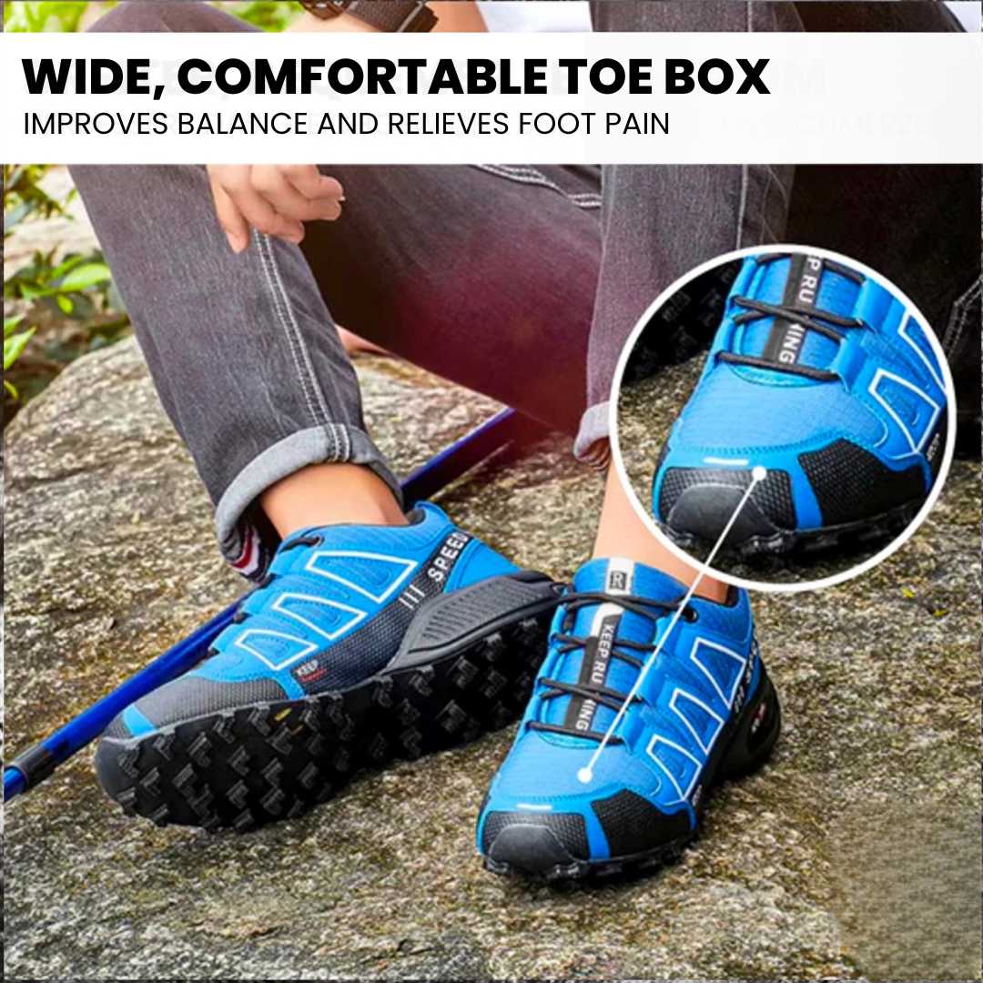 OrthoTrekking (2025) - ergonomic walking and hiking shoe for pain relief (Unisex)