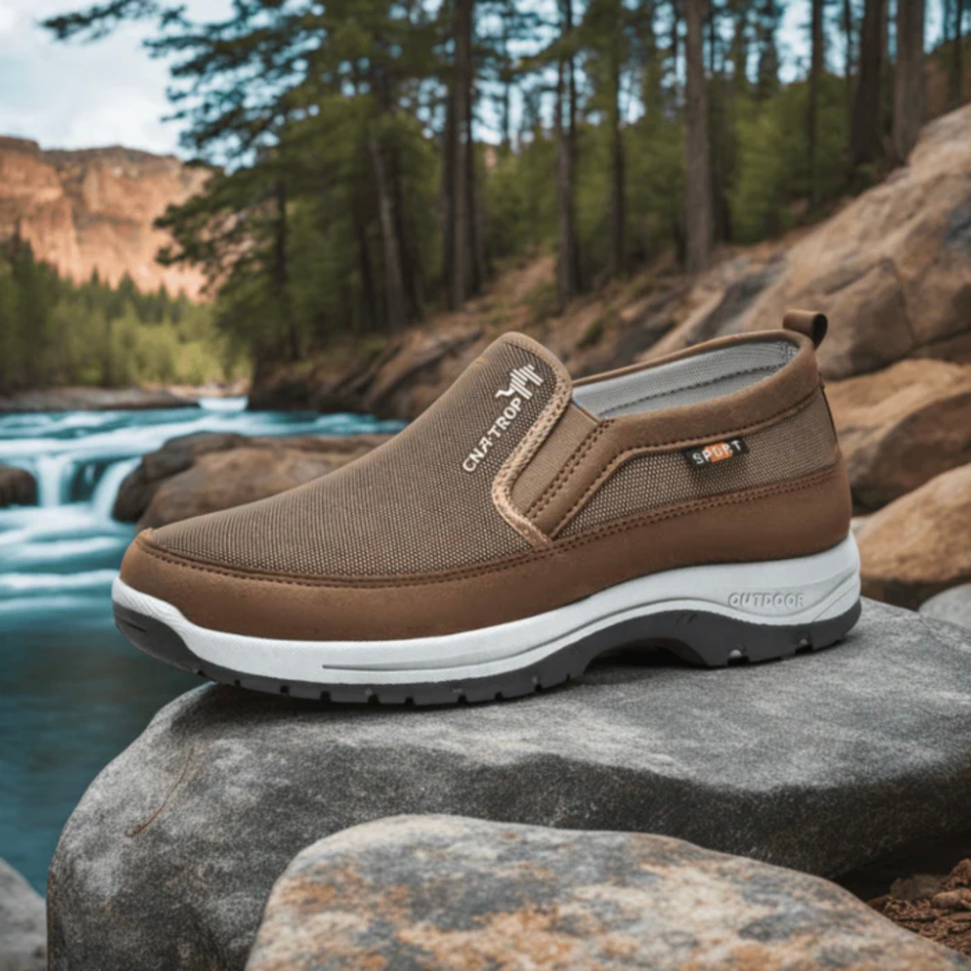BUY 1 GET 1 FREE – Slip-On Comfort Walking Shoes with Arch Support